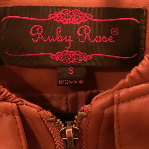 Ruby Rose Leather Jacket - Picture 4 of 4